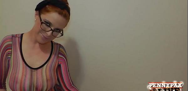 trendsOily Big Natural Tits Tease And Sloppy BJ With Red Head Penny Pax!